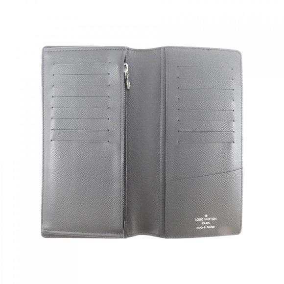 Louis Vuitton Monogram Eclipse Portefeuille Brazza M61697 Wallet - Picture 4 of 7